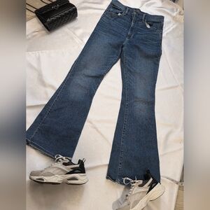Abercrombie & Fitch Dark Blue Flare Jeans